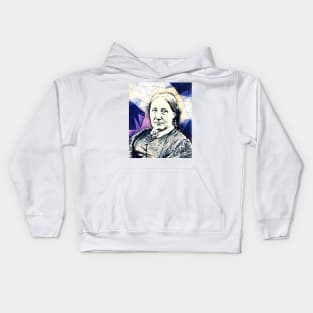 Elizabeth Gaskell Portrait | Elizabeth Gaskell Artwork 14 Kids Hoodie